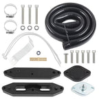 Vehicle-specific EGR hardware included with the full setup package. Final hardware is matched to the truck.